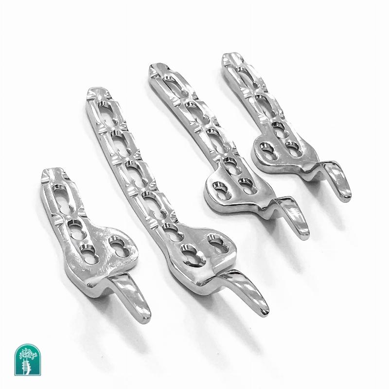 Пластина ключична типу "Гак" з кутовою стабільністю під гвинти Ø 3,5 мм, ліва